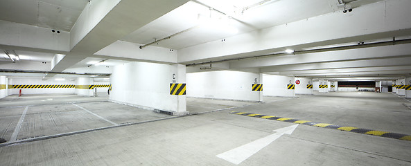 Image showing Interor of parking lot