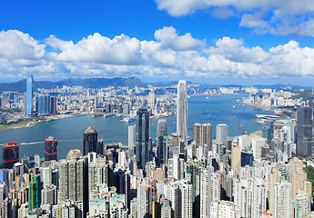 Image showing Hong Kong skyline