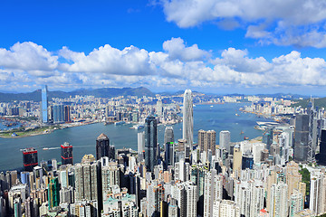 Image showing Hong Kong downtown