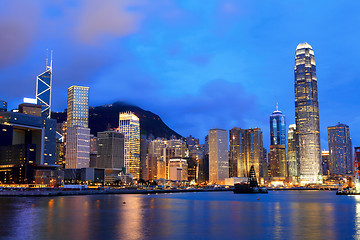 Image showing Hong Kong sunset