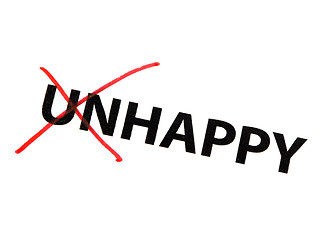 Image showing Unhappy change to happy