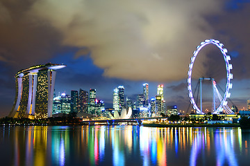 Image showing Singapore skyline