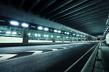 Image showing Empty tunnel