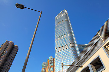 Image showing Modern city skyline