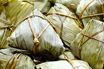 Image showing Rice dumpling for dragon boat festival