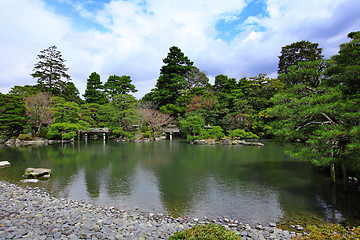 Image showing Japanese style garden