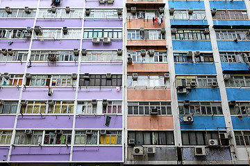 Image showing Old building in Hong Kong