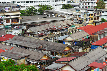 Image showing Slum area in Bangkok