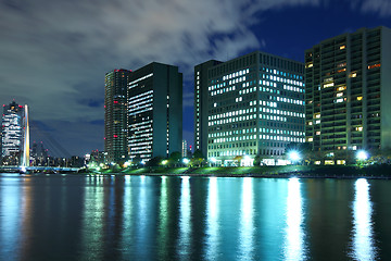 Image showing Tokyo at night