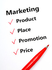 Image showing Marketing element