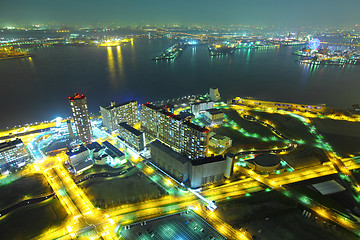 Image showing Osaka night