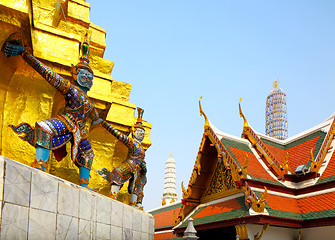 Image showing Grand palace in Bangkok