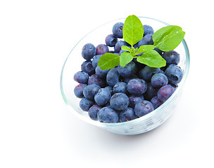 Image showing Blueberry in bowl