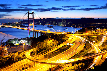Image showing Bridge in Hong Kong