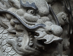 Image showing Dragon statue