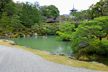 Image showing Japanese garden