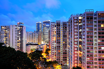 Image showing Hong Kong residential building