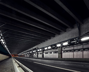 Image showing Empty tunnel