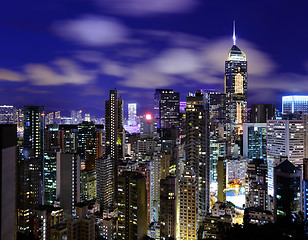 Image showing Hong Kong night