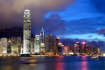 Image showing Hong Kong night