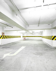 Image showing Empty Parking lot