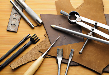 Image showing Leathercraft tool