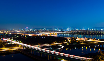 Image showing Seoul highway