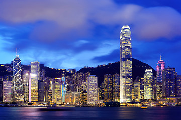 Image showing Hong Kong and victoria harbour