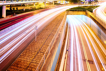 Image showing Hong Kong at night