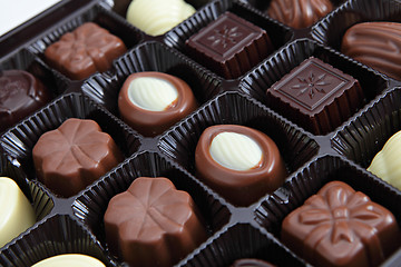 Image showing Assorted chocolate box