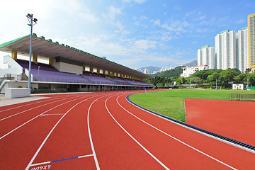 Image showing Running stadium
