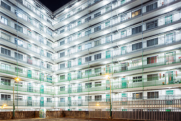 Image showing Public house in Hong Kong at night