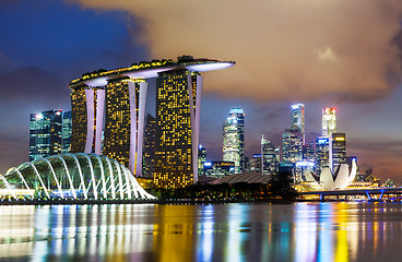 Image showing Singapore skyline