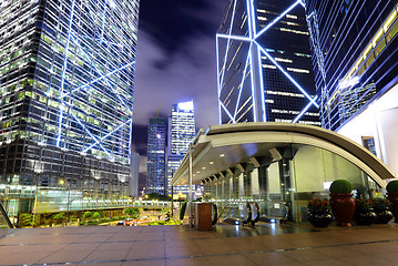 Image showing Hong Kong at night