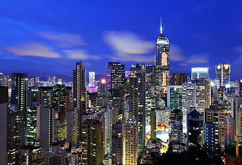 Image showing Hong Kong skyline