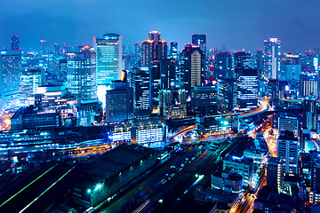 Image showing Osaka city