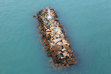 Image showing Breakwater