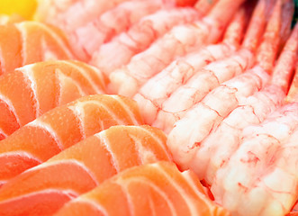 Image showing Japanese sashimi