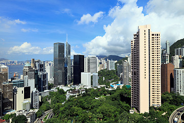 Image showing Hong Kong commercial area