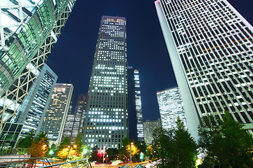 Image showing Tokyo skyline