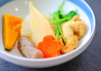 Image showing Japanese style appetiser