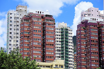 Image showing Hong Kong home building