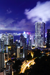 Image showing Hong Kong skyline