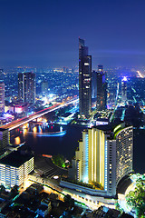 Image showing Bangkok skyline