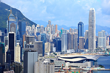 Image showing Hong Kong commercial district