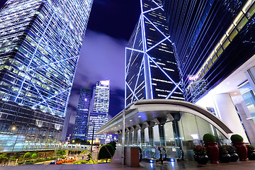 Image showing Hong Kong modern building