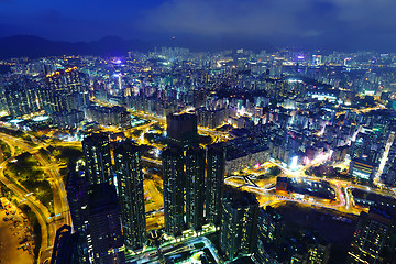 Image showing Hong Kong downtown