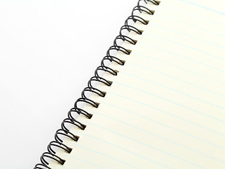 Image showing Spiral notebook