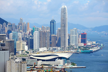 Image showing Hong Kong skyline