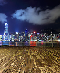 Image showing Hong Kong waterfront